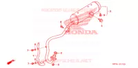 SILENCIEUX D'ECHAPPEMENT pour Honda SPORTRAX TRX 90 de 2013