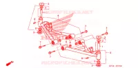 TRIANGLES AVANT pour Honda SPORTRAX TRX 90 de 2013