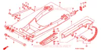 BRAS OSCILLANT pour Honda VF 750 MAGNA de 2001
