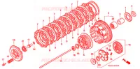 EMBRAYAGE pour Honda VF 750 MAGNA de 2001