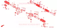 REPOSE PIED pour Honda VF 750 MAGNA de 2001