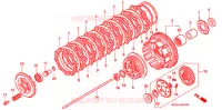 EMBRAYAGE pour Honda VF 750 MAGNA de 2002