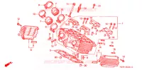 CULASSE (ARRIERE) pour Honda VF 750 MAGNA de 1997