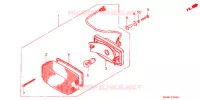 FEU ARRIERE pour Honda VF 750 MAGNA de 1997