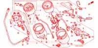 COMPTEUR pour Honda VF 750 MAGNA de 2000