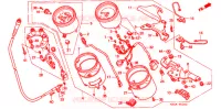COMPTEUR pour Honda VF 750 MAGNA de 2000