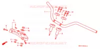 GUIDON pour Honda VF 750 MAGNA DELUXE de 1995