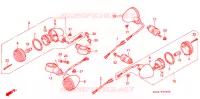 CLIGNOTANT pour Honda VF 750 MAGNA DELUXE de 1996