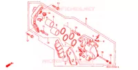 ETRIER DE FREIN AVANT pour Honda VF 750 MAGNA DELUXE de 1996