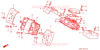 COUVRE CULASSE pour Honda VF 750 MAGNA de 1995