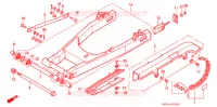 BRAS OSCILLANT pour Honda VF 750 MAGNA de 1995