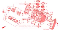 CULASSE (AVANT) pour Honda VF 750 MAGNA de 1995