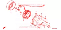 ALTERNATEUR pour Honda VF 750 MAGNA de 1998