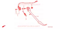 BEQUILLE pour Honda VF 750 MAGNA de 1998