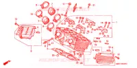 CULASSE (ARRIERE) pour Honda VF 750 MAGNA de 1998