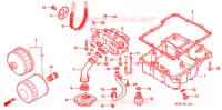 POMPE A HUILE pour Honda VF 750 MAGNA de 1998
