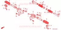 REPOSE PIED pour Honda VF 750 MAGNA de 1998
