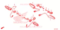 CLIGNOTANT pour Honda X ADV 750 SILVER de 2017
