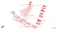 TE DE FOURCHE pour Honda X ADV 750 de 2017