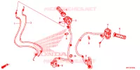 COMMODO   LEVIER   CABLE pour Honda X ADV 750 L de 2017