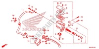 MAITRE CYLINDRE DE FREIN ARRIERE pour Honda X ADV 750 L de 2017