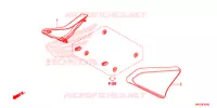 COUVERCLES LATERAUX pour Honda REBEL 500 de 2018
