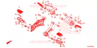 REPOSE PIED pour Honda REBEL 500 de 2018