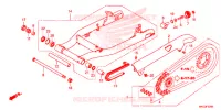 BRAS OSCILLANT pour Honda REBEL 500 de 2017