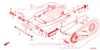 BRAS OSCILLANT pour Honda REBEL 500 de 2018