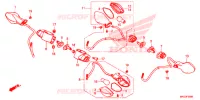 CLIGNOTANT pour Honda REBEL 500 de 2018