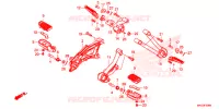 REPOSE PIED pour Honda REBEL 500 de 2018