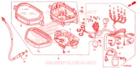 COMPTEUR pour Honda WAVE 110 ALPHA, front drum, spoked wheels de 2018