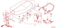 SELLE pour Honda EX5 DREAM 100, Kick start de 2012