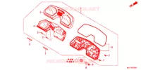 COMPTEUR pour Honda CB 650 F de 2017