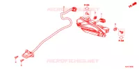 FEU ARRIERE pour Honda CBR 250 RR ABS RED de 2017