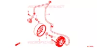 ALTERNATEUR pour Honda CBR 650 F ABS RED de 2017