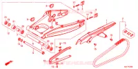 BRAS OSCILLANT pour Honda CBR 650 F ABS RED de 2017