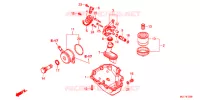 CARTER   POMPE   FILTRE A HUILE pour Honda CBR 650 F ABS RED de 2017