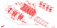 CULASSE pour Honda CBR 650 F ABS RED de 2017