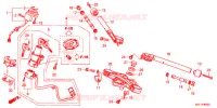 GUIDON   TE DE FOURCHE pour Honda CBR 650 F ABS RED de 2017