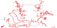 LEVIER DE GUIDON   CABLE   COMMODO pour Honda CBR 650 F ABS RED de 2017