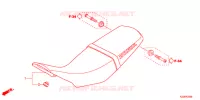 SELLE pour Honda CRF 250 L de 2017