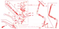 MAITRE CYLINDRE DE FREIN AVANT pour Honda V TWIN MAGNA 250 SPEED WARNING LIMIT de 1995