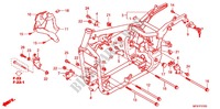 CADRE pour Honda VT 400 SHADOW CLASSIC SILVER de 2011