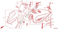 RESERVOIR A CARBURANT (VT400C/CA) pour Honda VT 400 SHADOW CLASSIC SILVER de 2011