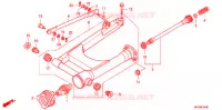 BRAS OSCILLANT pour Honda VT 400 SHADOW de 2009