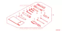 OUTIL pour Honda VT 400 SHADOW de 2009