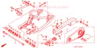 BRAS OSCILLANT pour Honda SHADOW 600 VLX de 2003