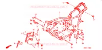 CADRE pour Honda SHADOW 600 VLX de 2003