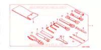 OUTIL pour Honda SHADOW 600 VLX de 2003